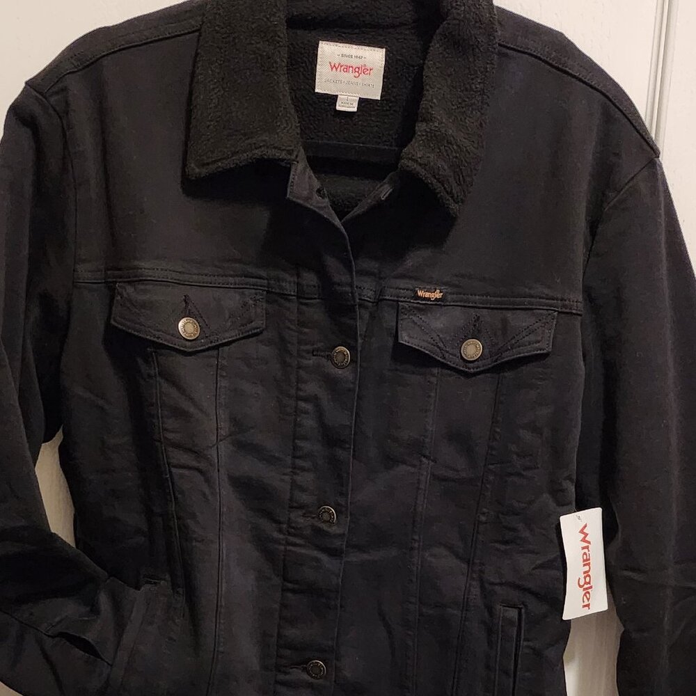Womens wrangler sherpa jacket